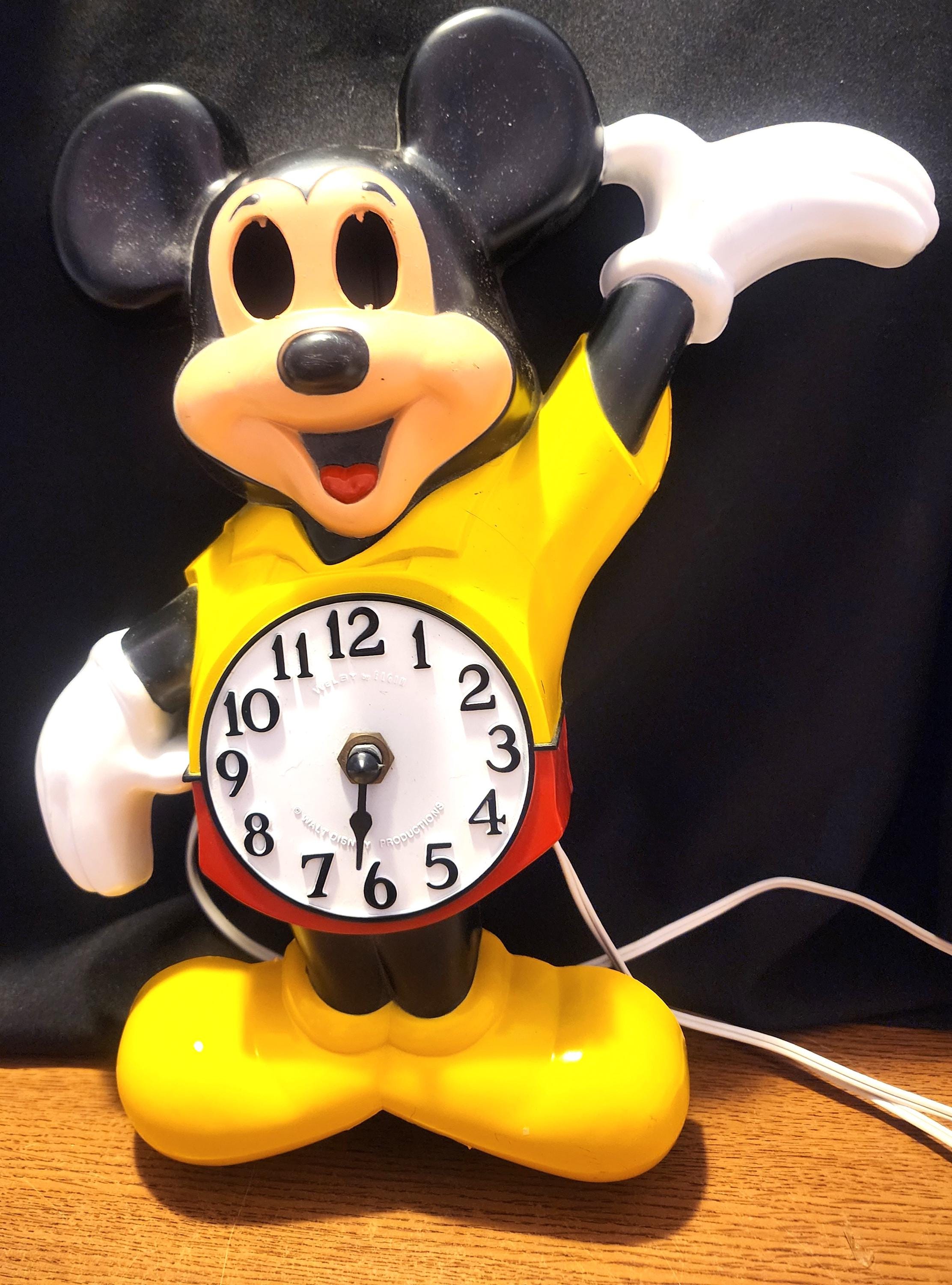 Vintage Mickey Mouse Wall Clock for Parts! - Etsy