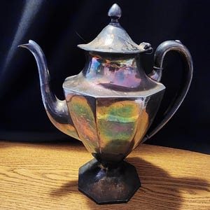 Reed and Barton Silver Plated Teapot - Etsy Reed and Barton Silver Plated Teapot - Etsy