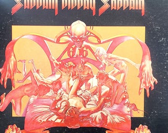 オジー・オズボーン 直筆サイン入り ブラック・サバス レコード