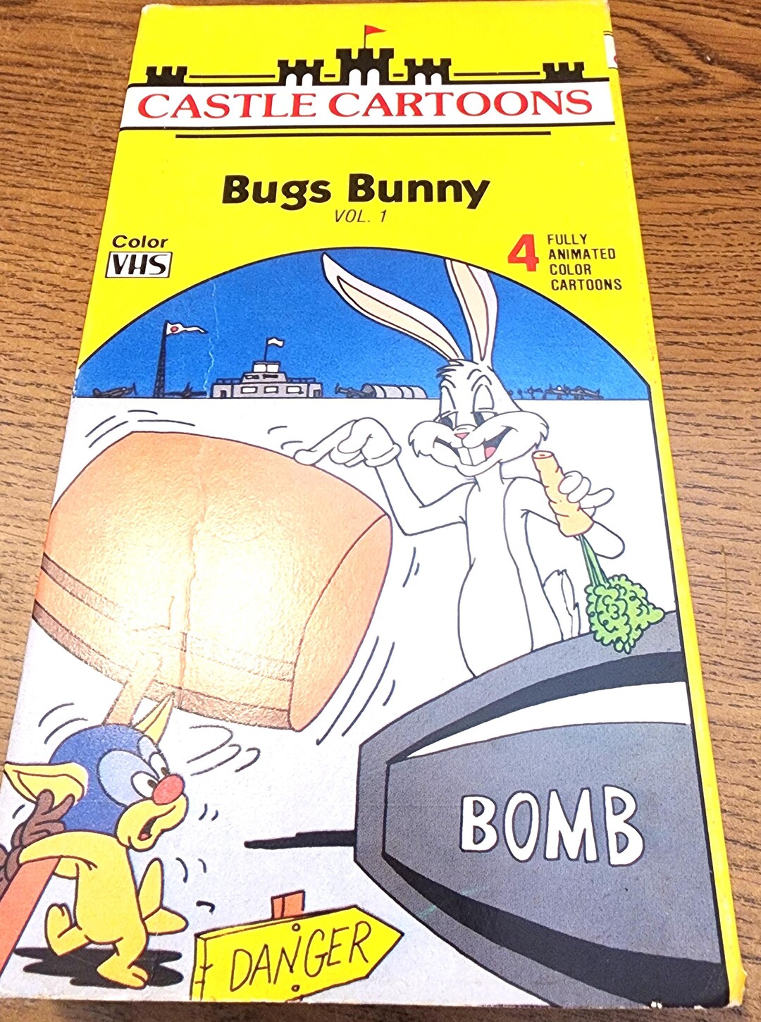 Vintage Castle Rock Bugs Bunny Cartoon in Original Box