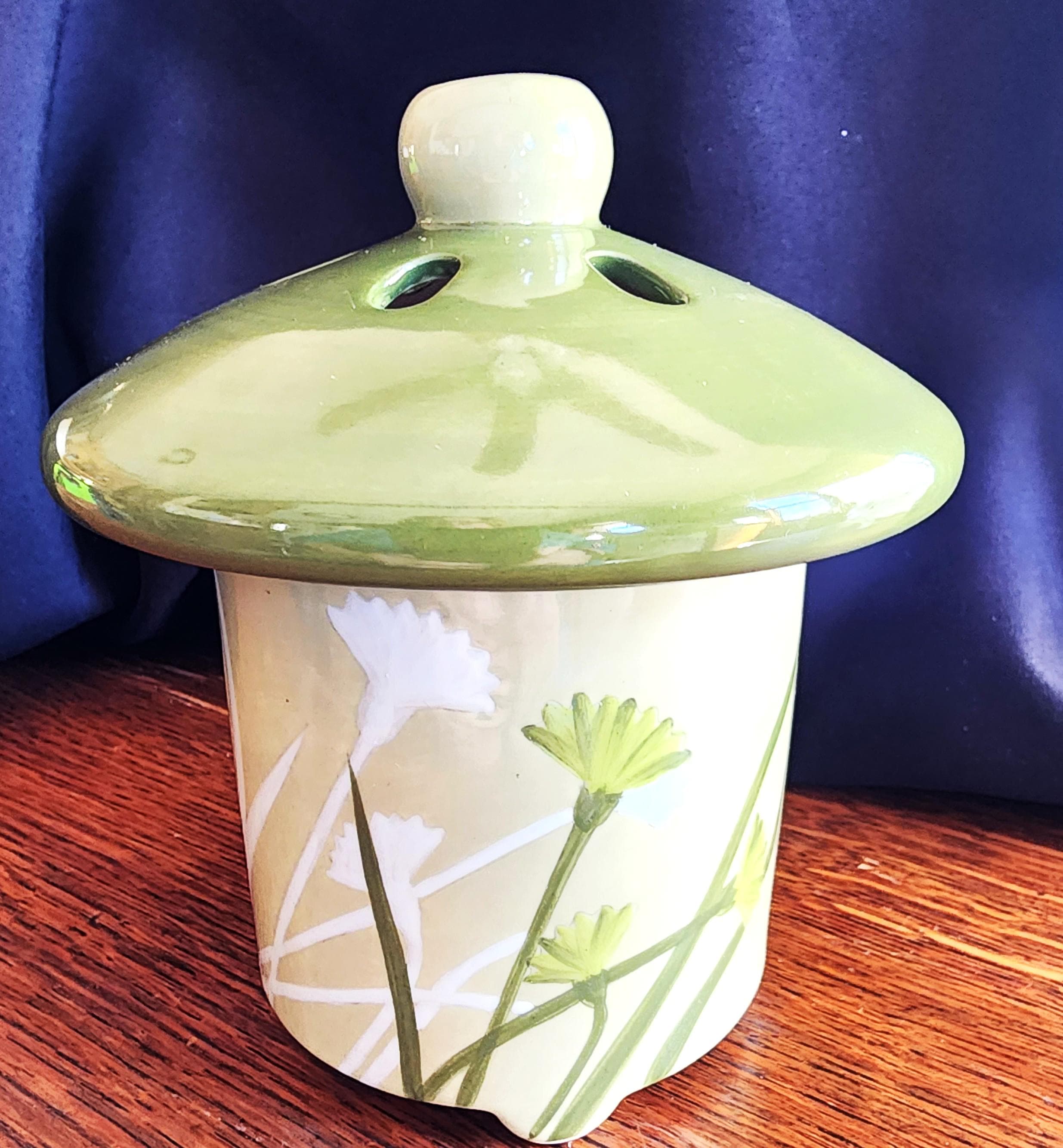 イギリス Shelley ヴィンテージ フラワーベース 陶器 花瓶 キャンドルホルダー 小物入れ 雑貨 置物 オブジェ 英国 シェリー 92814 オブジェにもなるフラワーベース キャンドルホルダー【2/19MD】（60