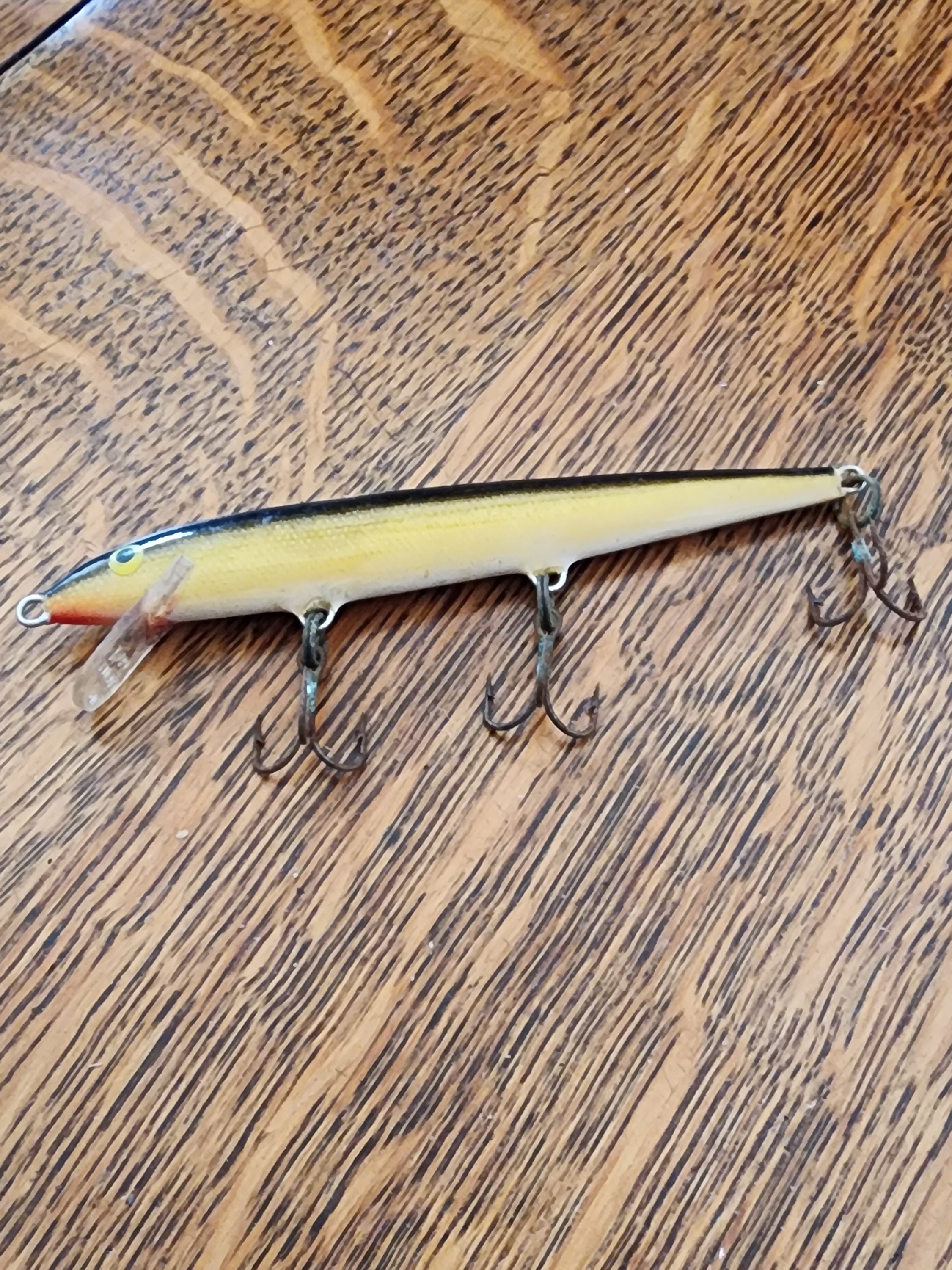 Lot De 19 Leurres De Pêche Vintage + 5 Cuillères - Cordell, Rapala, Heddon, Bomber, Rebel, Norman - Occasion Bon état