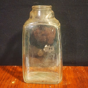 Vintage Wide Cork Top Bottle