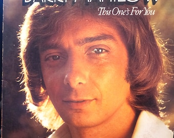 Vintage Barry Manilow This Ones for You Record LP - Etsy