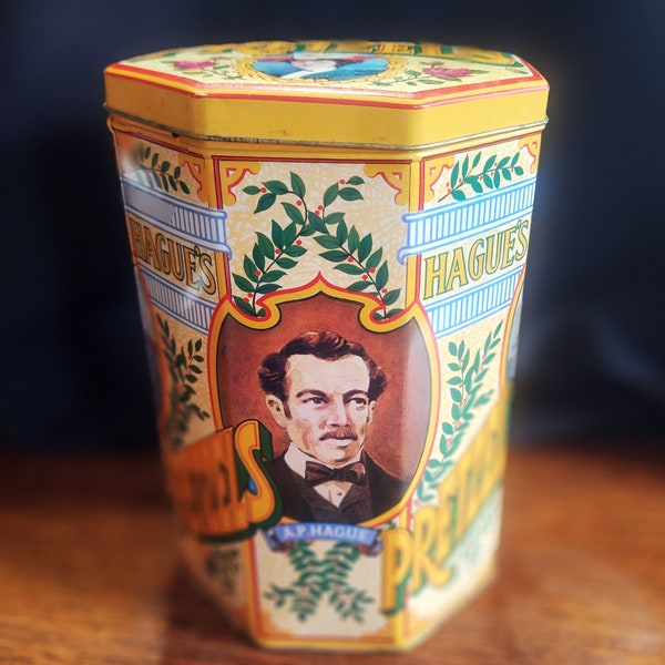 Vintage Hague Pretzel Tin