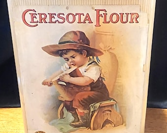 ヴィンテージ エナメル 小麦粉缶 - キッチン用品 - ホーム