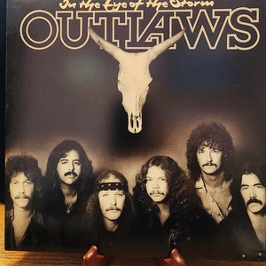Vintage Record Album The Outlaws In the Eye of the Storm