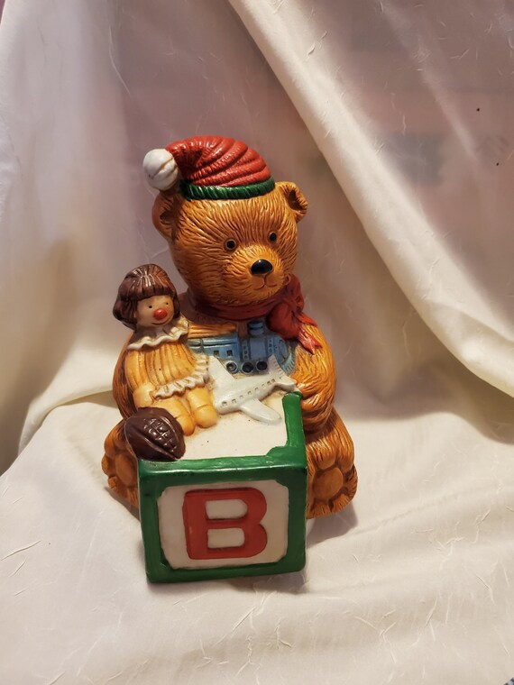 teddy bear with music box