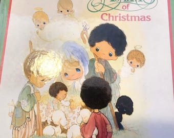 Vintage Hard Cover Precious Moments of Christmas - Fine