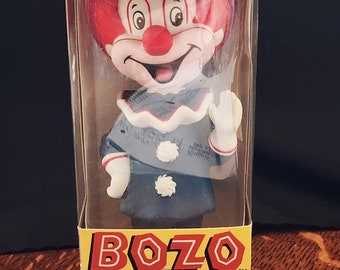 レア 1974 BOZO THE CLOWN ヴィンテージボゾ フィギュア×２ レア 1974 BOZO THE CLOWN ヴィンテージボゾ フィギュア×2