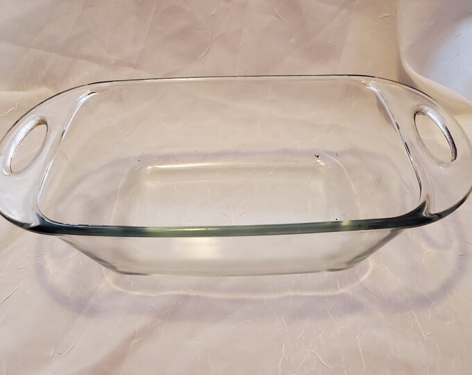 Vintage Anchor Hocking Bread/loaf Glass Pan Etsy