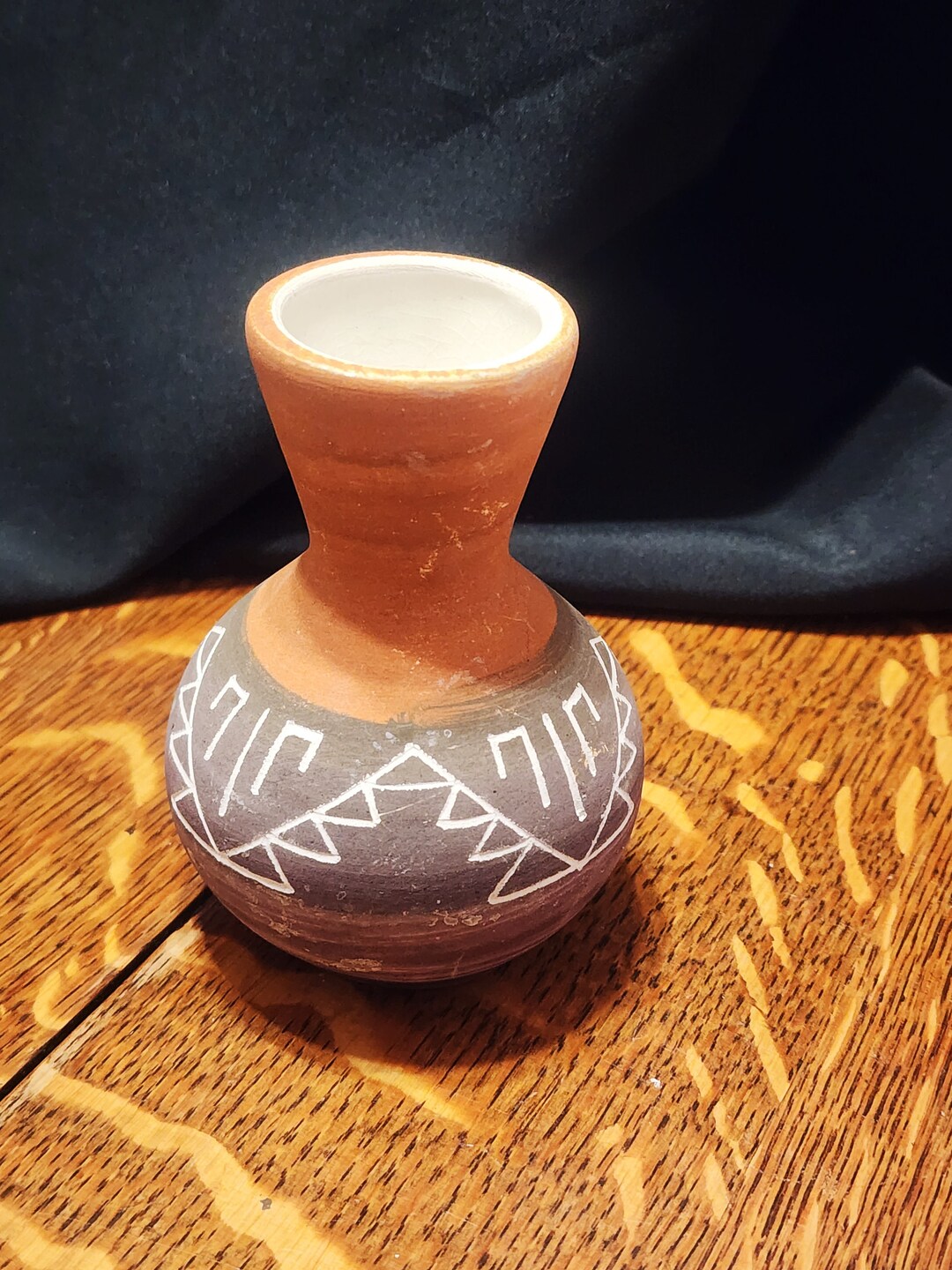 Vintage Sioux Native American Vase by Kate Dismount Etsy