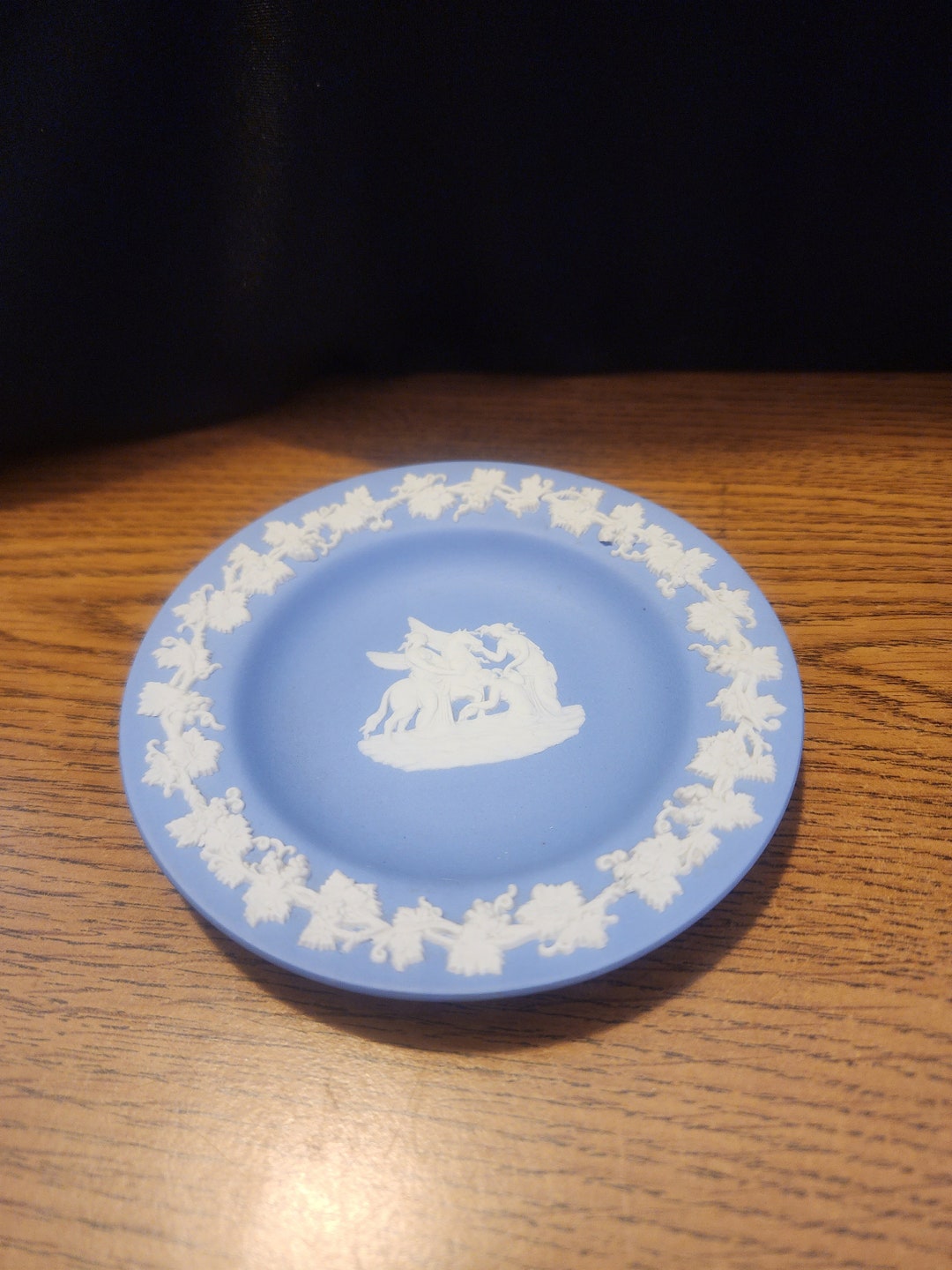 Vintage Wedgwood Jasperware Plate of Pegasus Etsy