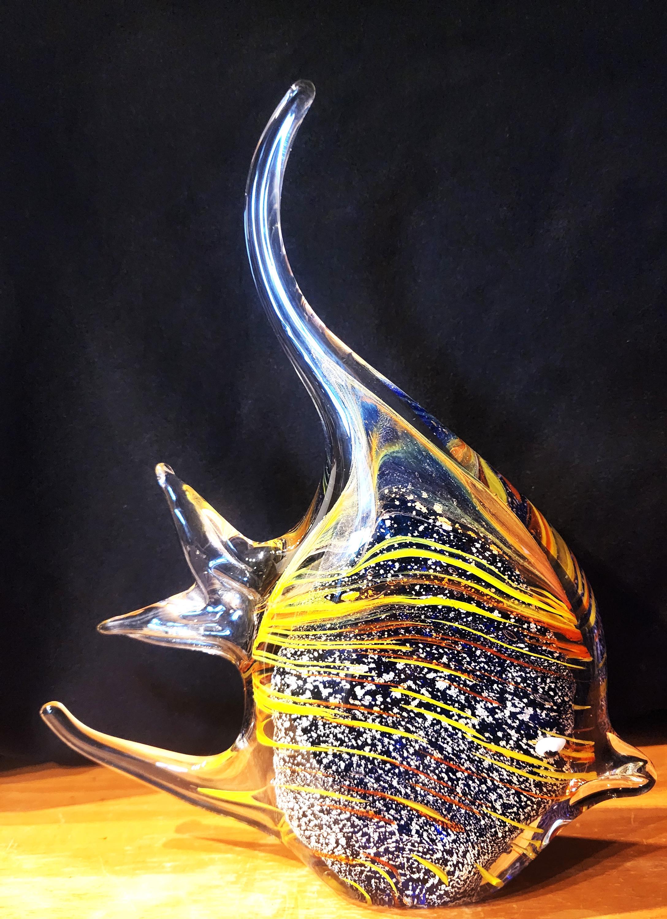 Vintage Glass Fish Murano - Etsy
