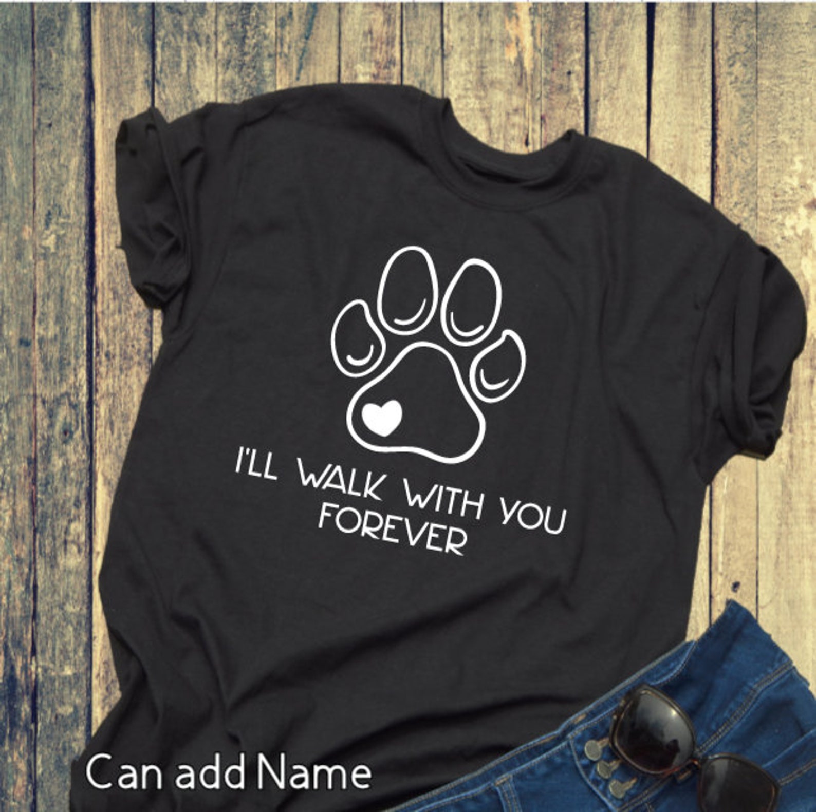 Custom Memorial Dog T Shirt Personalized Dog owner Sympathy Etsy