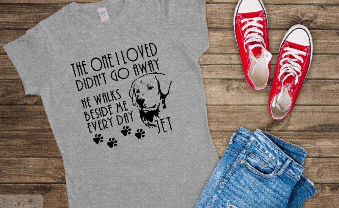 Custom Dog memorial shirt Dog remembrance shirt Dog sympathy Etsy