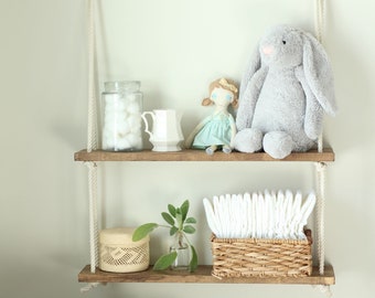 nursery shelf decor