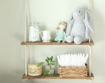 shelves baby room