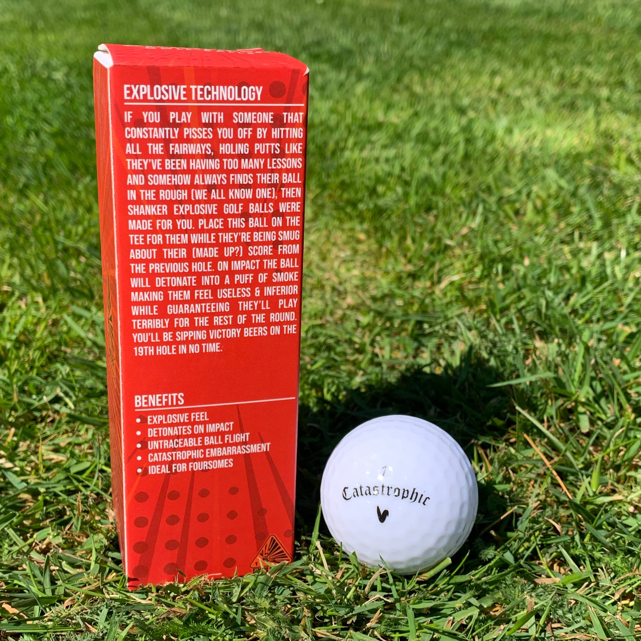 Shanker Exploding Golf Balls Prank Balls that Explode on Etsy