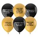 Brutal Balloons - Abusive Balloons - Funny, Rude & Slightly Offensive - 12 Pack