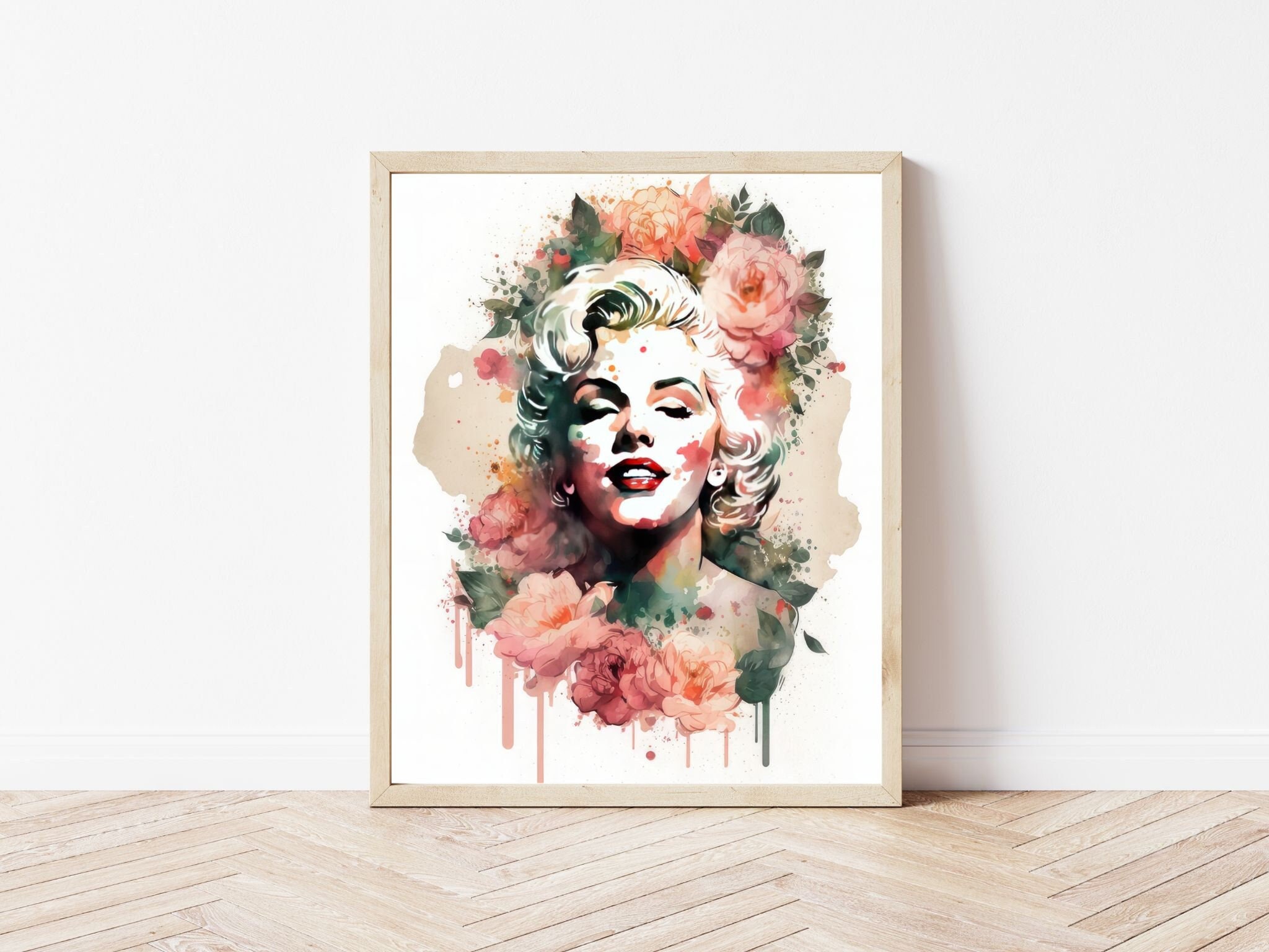 Marilyn Monroe Print Digital Download Teen Girl Room Decor Makeup Room ...