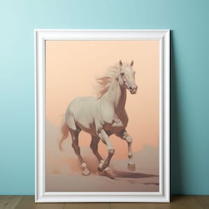 Horse Print  - Cowgirl Aesthetic | Girly Wall Art | Cowgirl Decor | Western Wall Art | Printable Wall Art