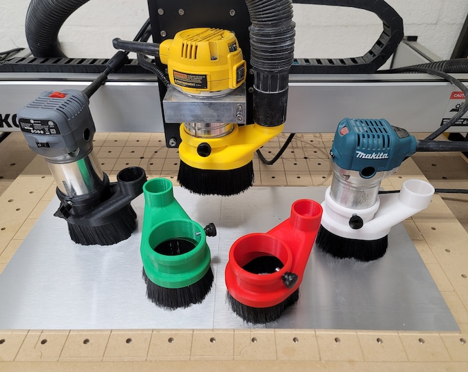 Digital File 4 Dust Collector Hose Bracket Hanger DIY CNC Router Etsy