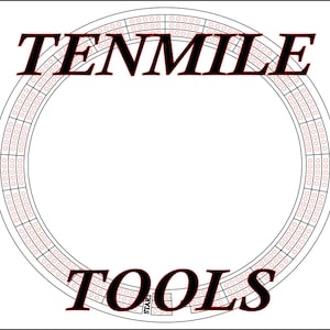 3 Track Round Cribbage board SVG template files