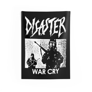 DISASTER War Cry Tapestry