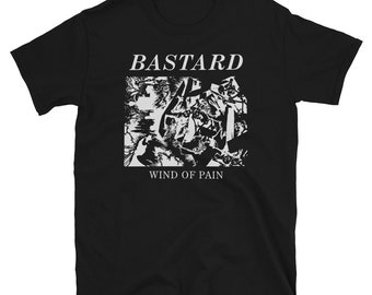 Bastard 【Wind Of Pain】12EP BASTARD Wind of Pain official t-shirt XL Gauze Burning