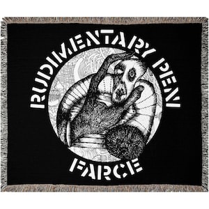 RUDIMENTARY PENI Woven Blanket