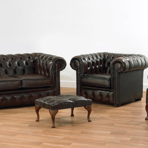 Leather Chesterfield 1/2/3/5 Seater Sofa Luxury And Modern Home Furniture