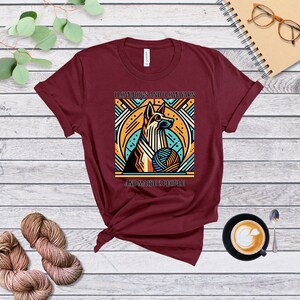 Knitting Shirt Gift For Knitter T shirt Knit Funny Knitting Tee For Knitting Lover Knitting Gift Knitter Top Cute Knitting Tshirt Knit Gift