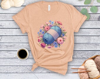 Knitting Shirt Gift For Knitter T shirt Knit Funny Knitting Tee For Knitting Lover Knitting Gift Knitter Top Cute Knitting Tshirt Knit Gift