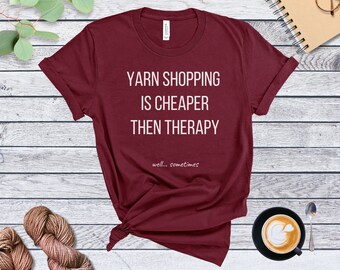 Knitting Shirt Gift For Knitter T shirt Knit Funny Knitting Tee For Knitting Lover Knitting Gift Knitter Top Cute Knitting Tshirt Knit Gift