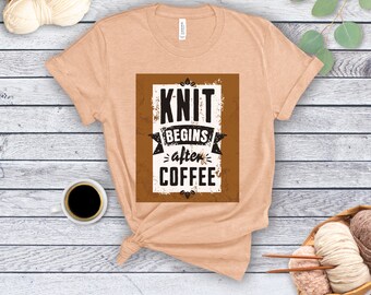 Knitting Shirt Gift For Knitter T shirt Knit Funny Knitting Tee For Knitting Lover Knitting Gift Knitter Top Cute Knitting Tshirt Knit Gift