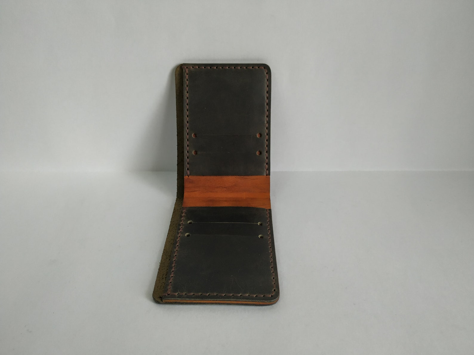 Handmade Leather Wallet Personalized Wallet Valentine's Etsy