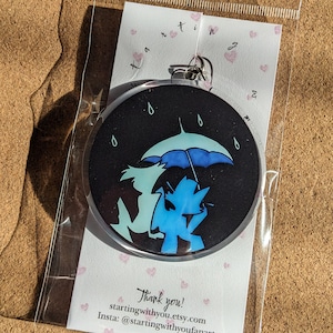 Loser- HuskerDust Keychain (Hazbin Hotel)