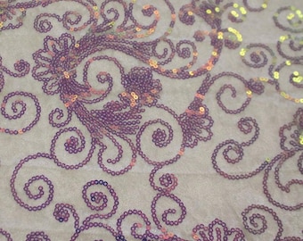 Aria Stretch Velvet Sequin | Blue Moon Fabrics