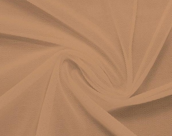 Power Mesh Fabric Skin Tones & Neutrals Collection | Blue Moon Fabrics