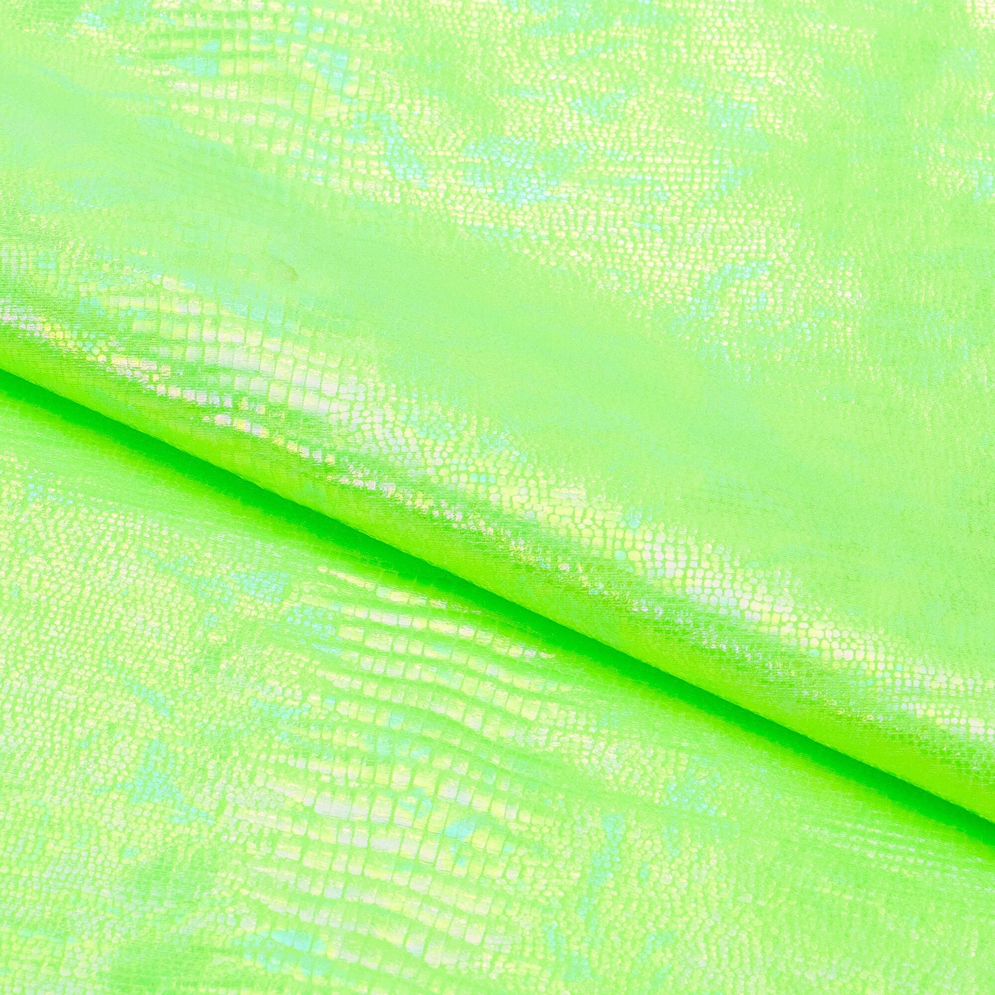 Oil Slick Python Hologram Spandex | Blue Moon Fabrics - Etsy