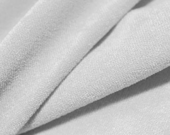 Cozy Polyester Spandex Terry Cloth Fabric | Blue Moon Fabrics