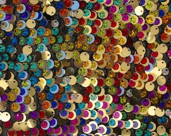Ridiculous Stretch Mesh Sequin | Blue Moon Fabrics