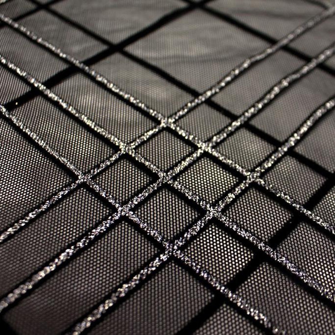 cd mary jane transparent mesh embroidered black flower motif