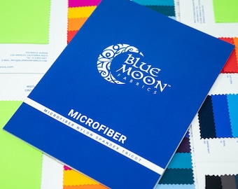 Carta de colores de microfibra de nailon y licra / Blue Moon Fabrics