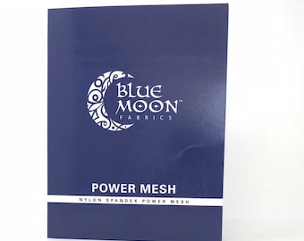Power Mesh Color Card | Blue Moon Fabrics