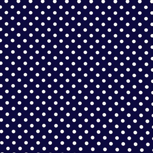 ポルカドット 1/4インチ プリントスパンデックス | Blue Moon Fabrics