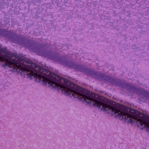 Shattered Glass Foiled Spandex Fabric | Blue Moon Fabrics