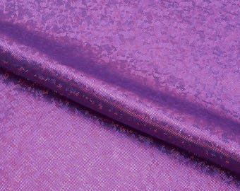 Shattered Glass Foiled Spandex Fabric | Blue Moon Fabrics