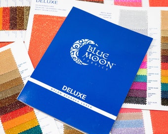 Deluxe Nylon Spandex Lurex Color Card | Blue Moon Fabrics